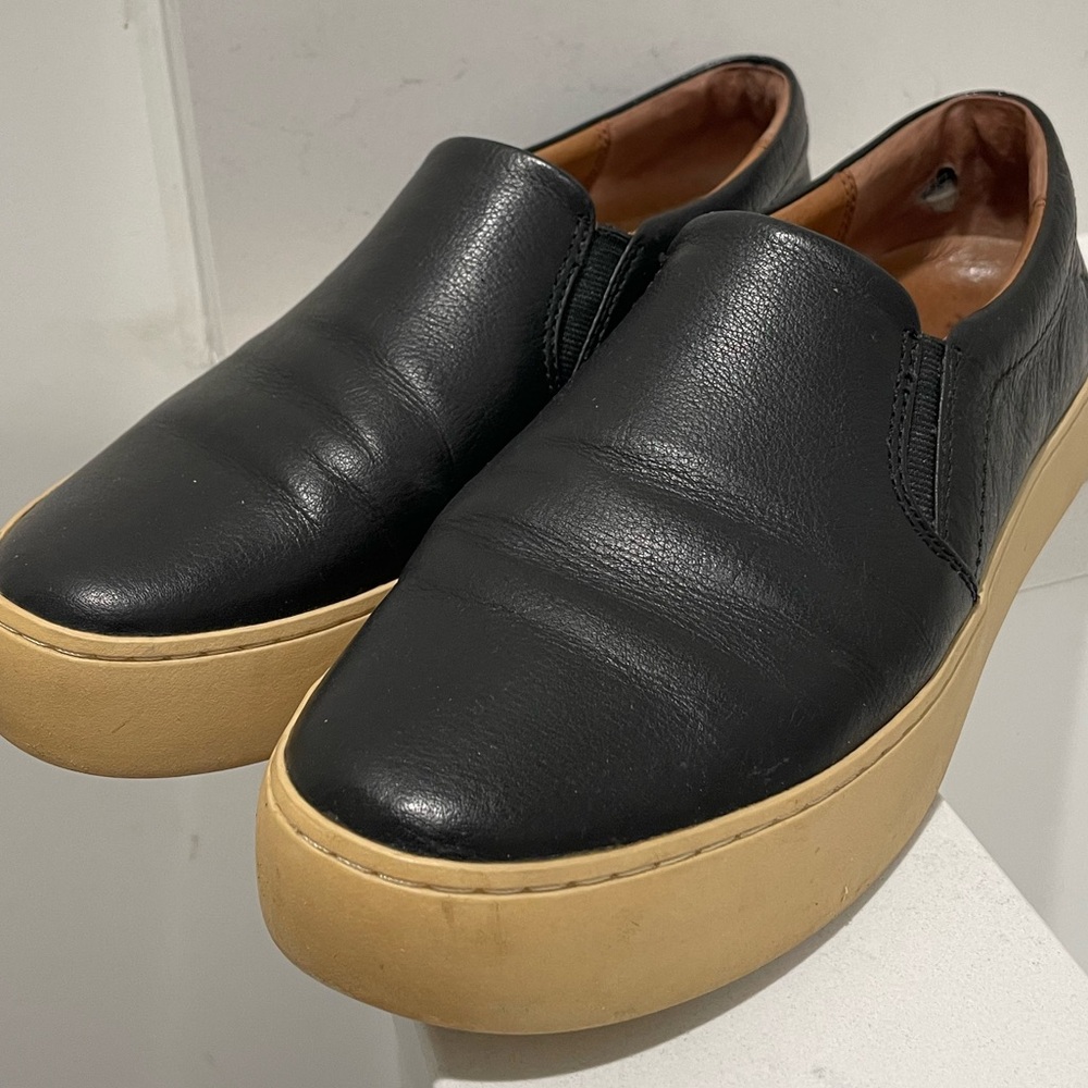 Frye Lena Leather Slip On Sneaker
